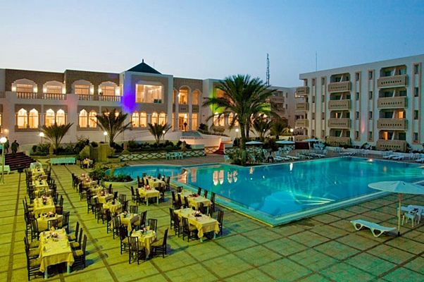 Hotel El Mouradi Douz Exterior foto